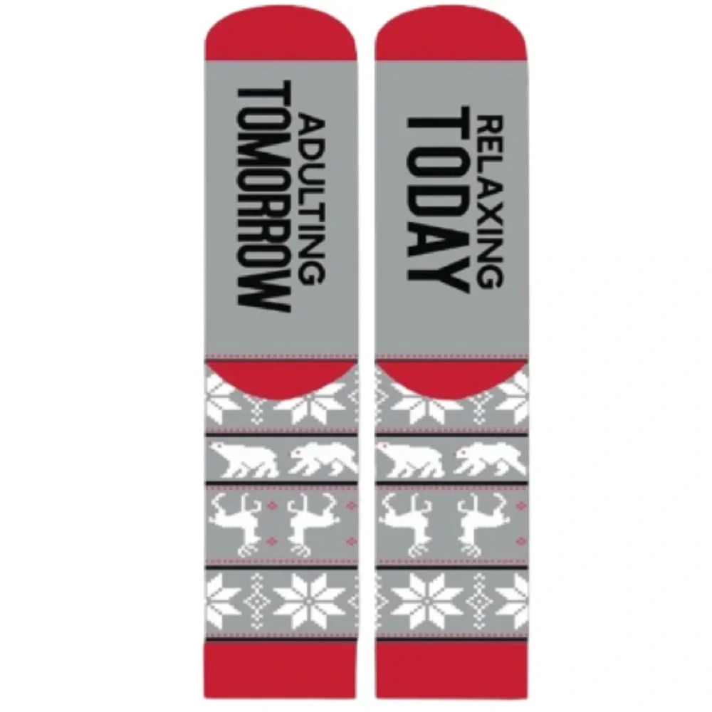 Simply Southern “Relaxing Today Adulting Tomorrow “ Socks